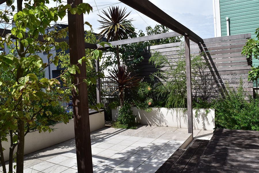造園工事・植栽/横浜市/ 庭部屋でグランピング